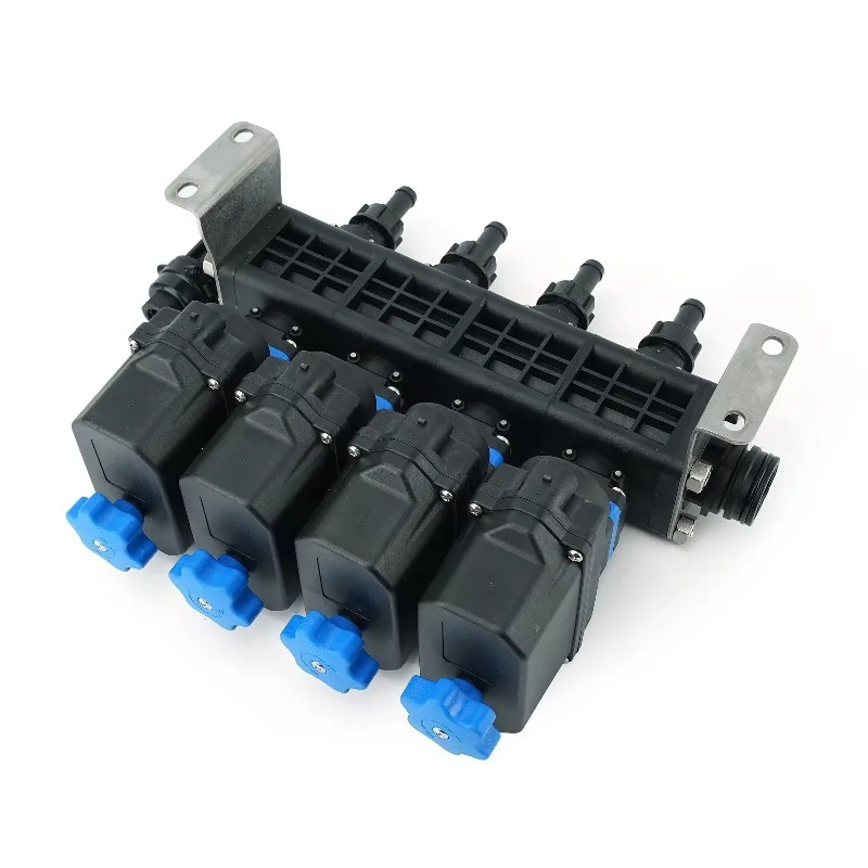 Precision Multi-Functional Spray System 4/5-Way Options with Anti-Clogging Nozzles Remote Control New Condition Plastic Material
