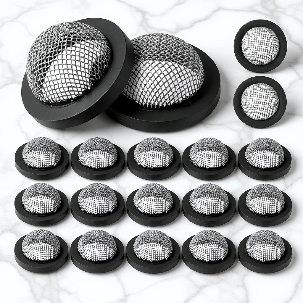 

20Pcs Hose Washer Steel Wire Mesh Filter Durable 3 4 Inch Garden Hose Gasket Inlet Strainer Gasket Water Filter