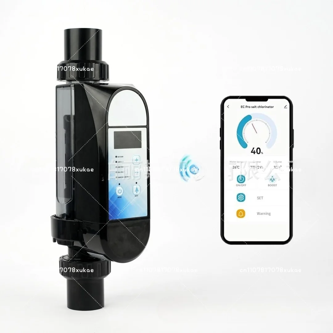 

100‑240V Pool Chlorinator System Automatic Self Adapting Operation Salt Water Pool Chlorine Generator for Swimming Pool