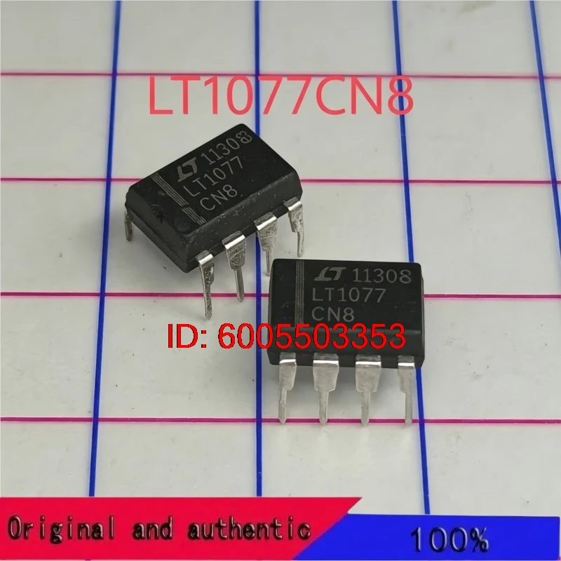 100% brand new LT1077 LT1077CN LT1077CN8 Original and authentic products encapsulation:DIP8
