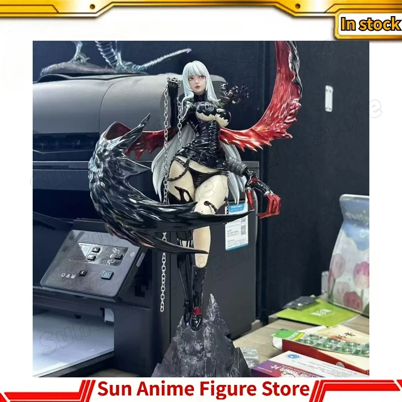 

In Stock Chinese Version Anime Lady Devimon Figure Pvc Doll Desk Decoration Statue Collection Model Birthday Gifts Toys