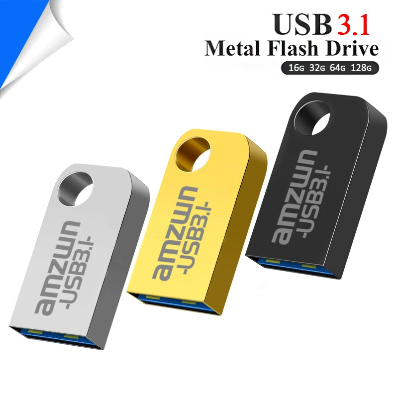 USB Flash Drives High-speed pen drive USB 3.1 Flash Drive 16GB 32GB 64GB 128GB Pendrive U Disk Mini Car USB Stick Memory Storage