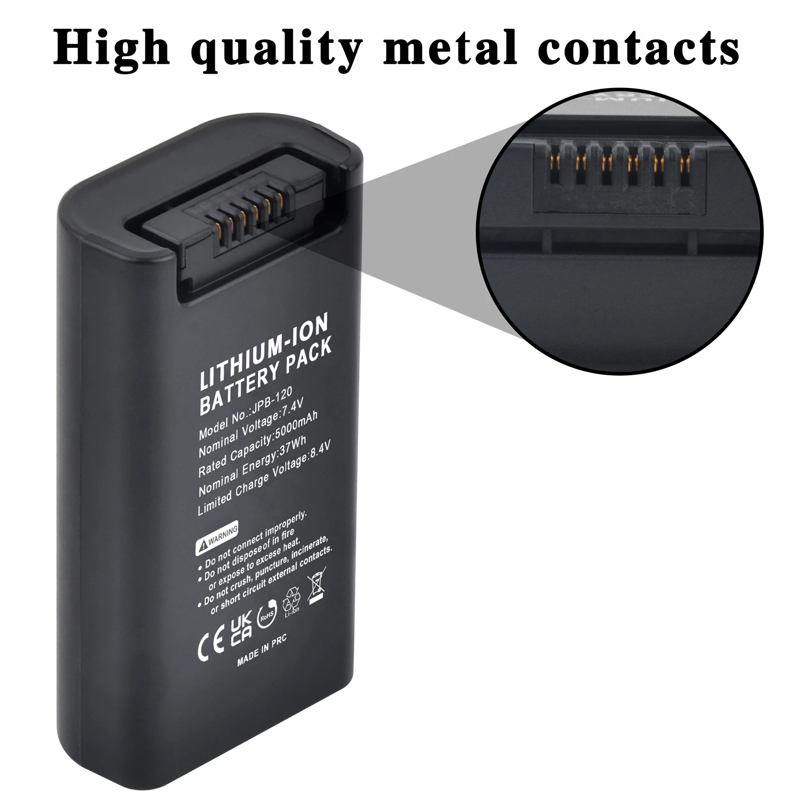 

DuraPro 5000mAh Bateria Easy-to-Replace Spare Battery for JBL PartyBox Club 120 Spare Parts Accessories