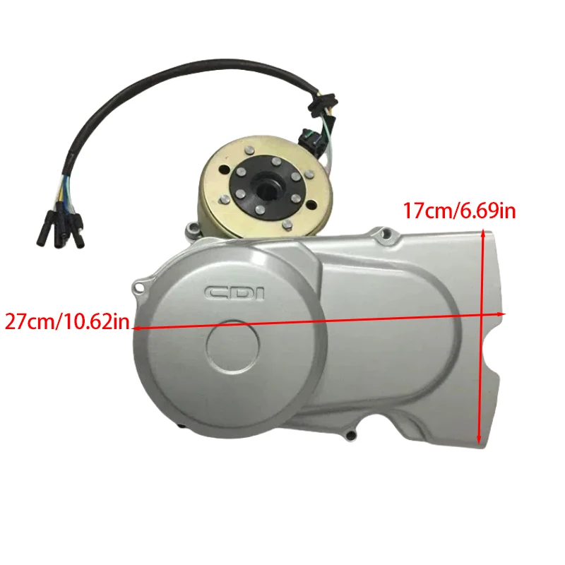Motorcycle CG125 Magneto Coil CDI Cover Coil Rotor Magnetic Steel Magneto for Honda 125cc CG 125 Engine Cover Spare Parts