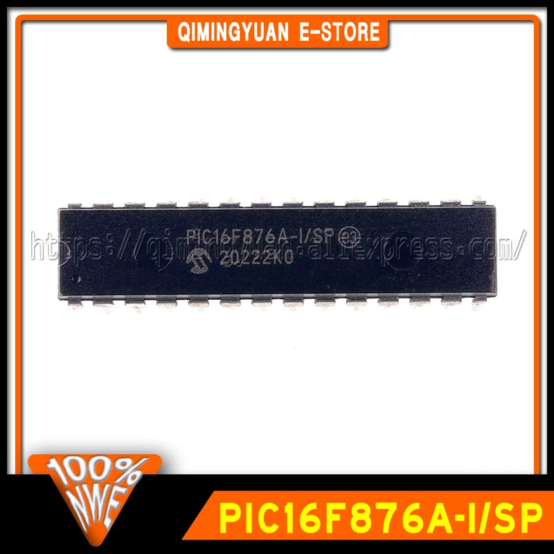 

1~20PCS/LOT PIC16F876A-I/SP DIP28 PIC16F876A 100% New Spot stock