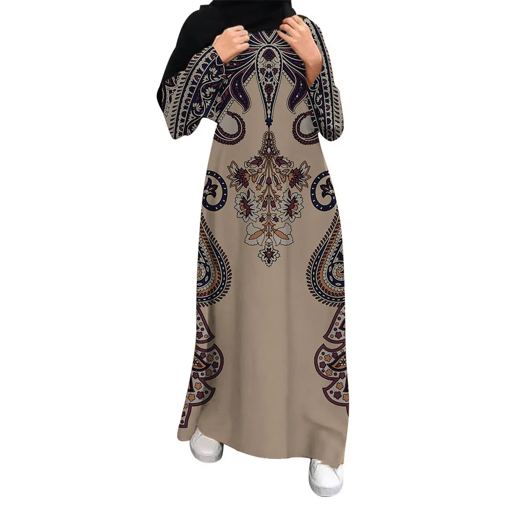 Muslim Islamic Abaya Dress 2024 High Quality Ramadan Women Clothing Flared Sleeve Dubai Turkey Femme Abaya Dress Detachable Belt