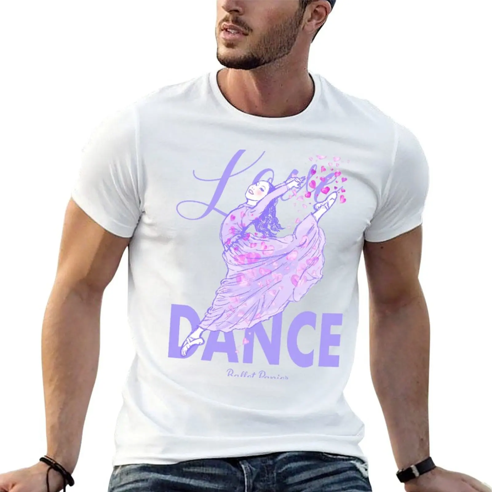 Love Dance Jump T-Shirt affliction shirts man t shirt T-shirt men