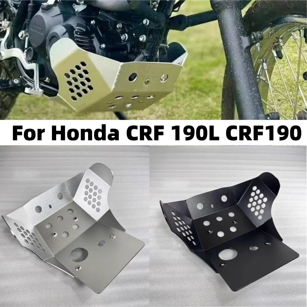 New Fit CRF190L Motorcycle Accessories Engine Guard Bottom Cover Protective Cover For Honda CRF 190L CRF190