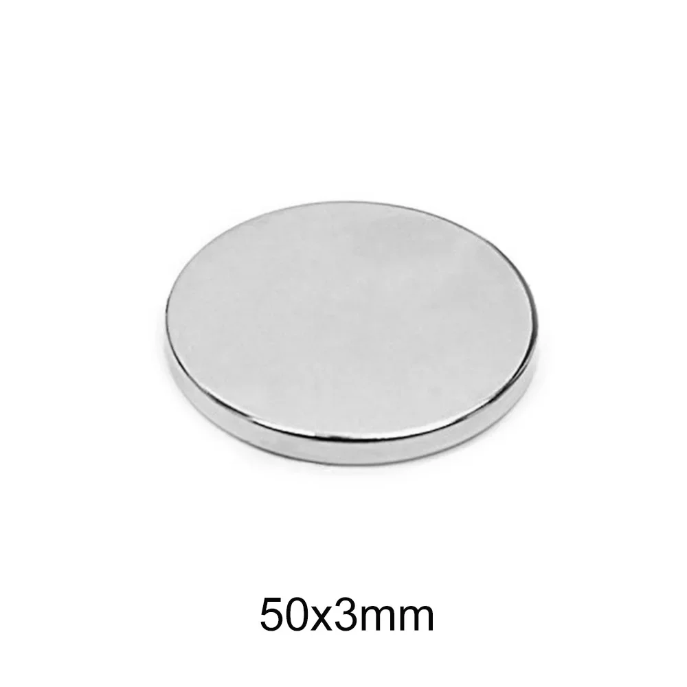 50x3 Round Neodymium Magnets 50mm X 3mm For Home Refrigerators, Offices DIY 50x3mm 50*3