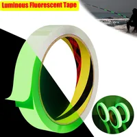 3m Luminous Fishing Rod Tape Fluorescent Glow Fishing Rod Adhesive Tape Self Adhesive Green Rod Tape Decoration Warning Stickers