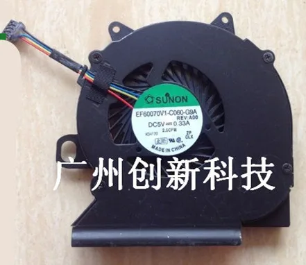 Applicable to 09VGM7 cooling CPU fan EF60070V1-C060-G9A notebook fan