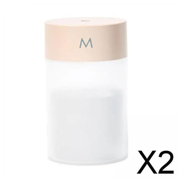 Umidificador e Difusor de Ar Ultrassônico, 260ml, Carro, Quarto, Escritório, Mesa, Pacote 2-4