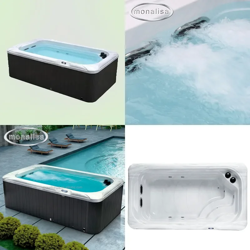 for Monalisa Mini Acrylic Pool Freestanding Infinity Outdoor Swimming Pool