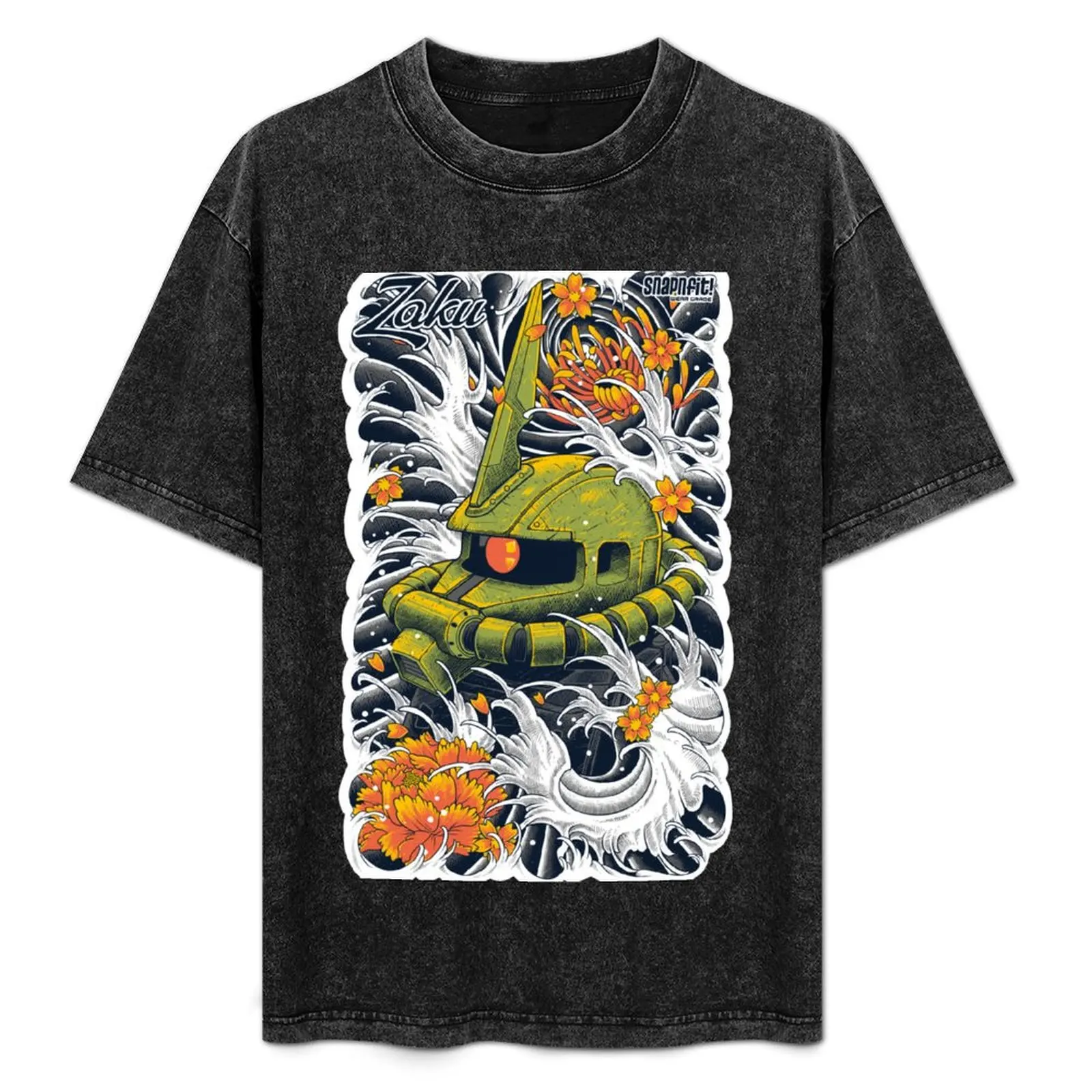 Zaku T-Shirt customizeds anime t shirts shirts graphic fitted t shirts for men