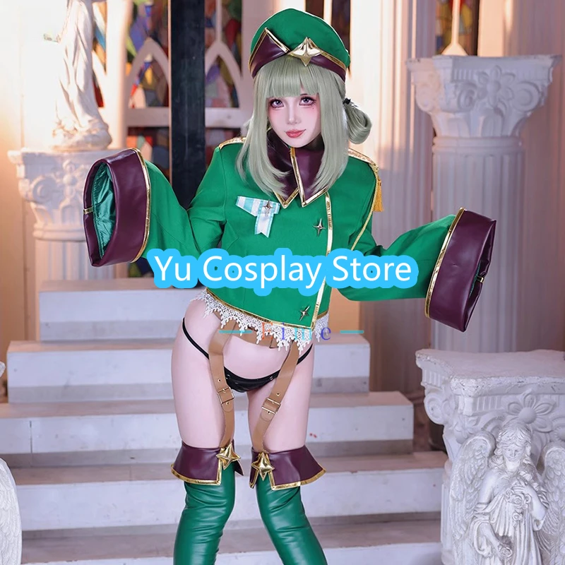 Anime Gushing over Magical Girls Araga Kiwi Cosplay Costume Women Sexy Party Suit Halloween Carnival Uniforms Custom Made