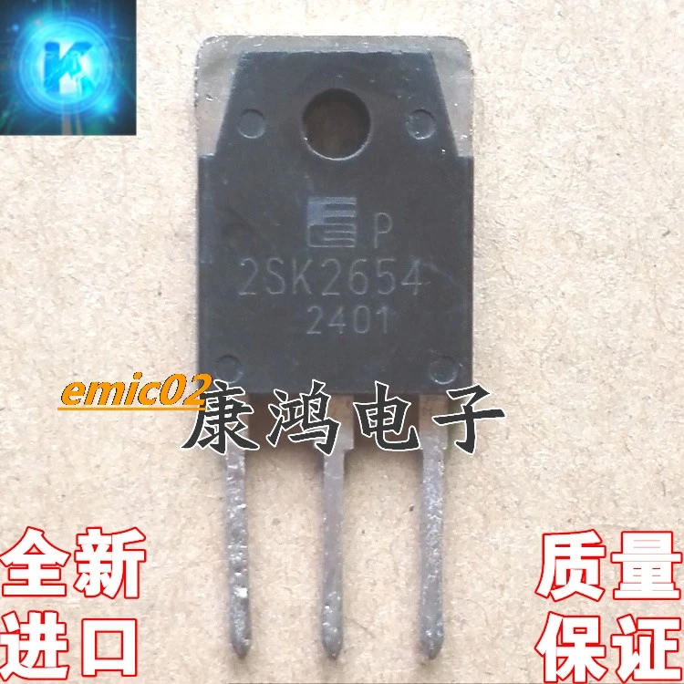 

10 шт. Оригинальный запас 2SK2654 K2654 TO3P MOS 8A900V
