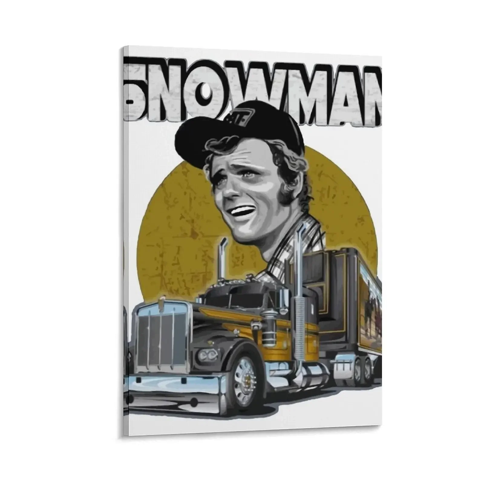 

Jerry Reed Snowman Canvas Painting painting decorative frames wall room art mural decoration aesthetic