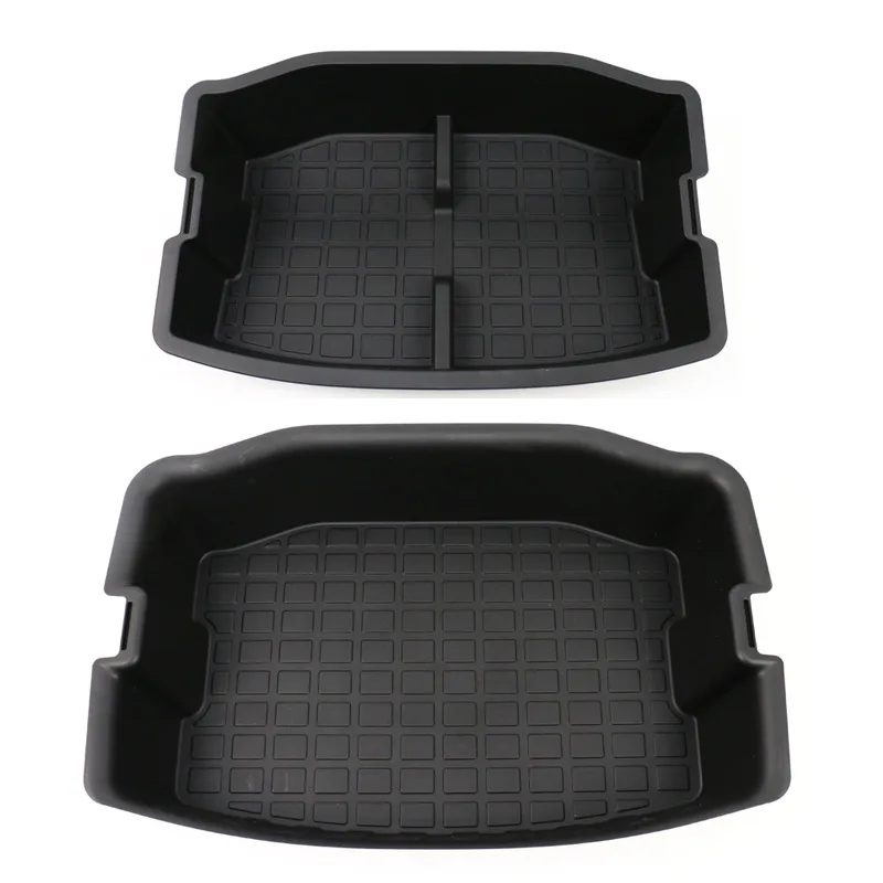 

Trunk Storage Storage Box Upgraded Double-layer Net Hood Light Bar
