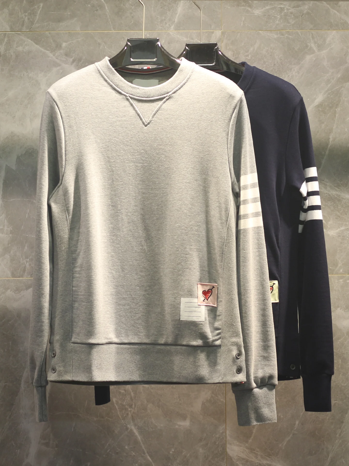 

High-End Cotton Sweatirt Hoodie Love Heart Design round Ne ex Spring Autumn New Sle Comfortable Casual Streetwear