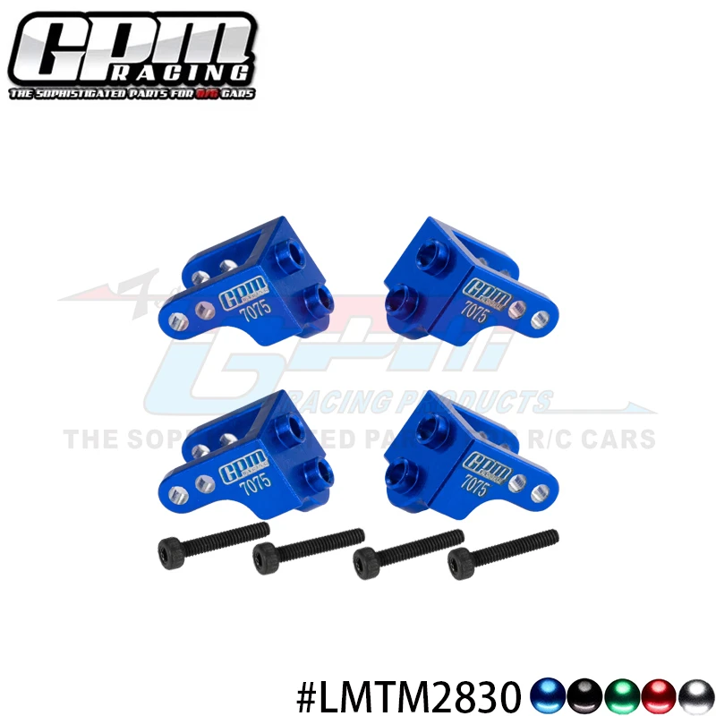 

GPM Aluminum 7075 Upper Shock Mount For 1/18 Mini LMT 4X4 Brushed Monster Truck