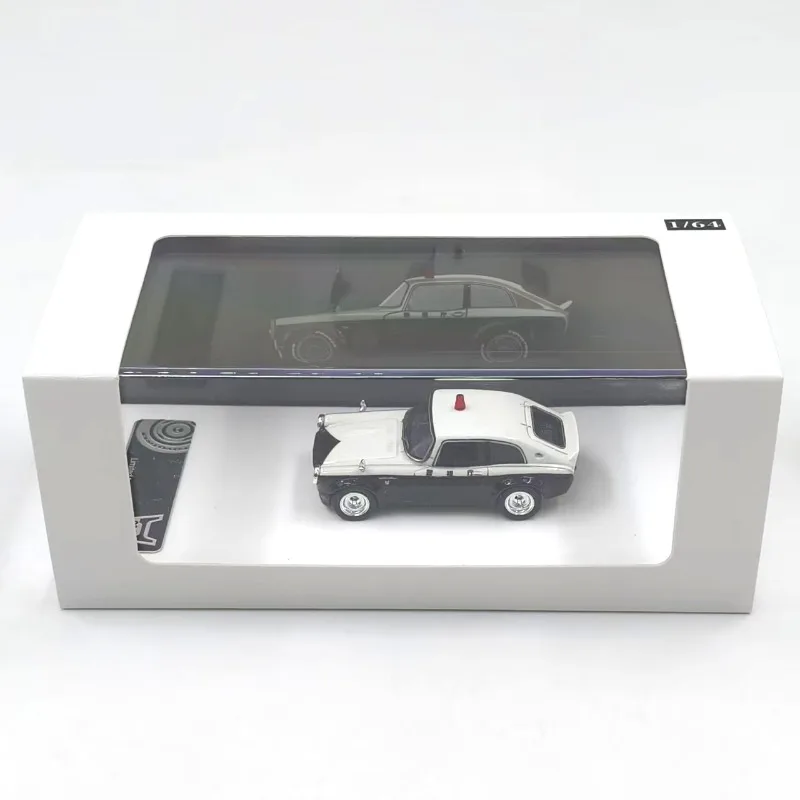 

White and Black Metropolitan Police Department Resin Car Model Finished Product Collection Ornaments Brand New with Packaging