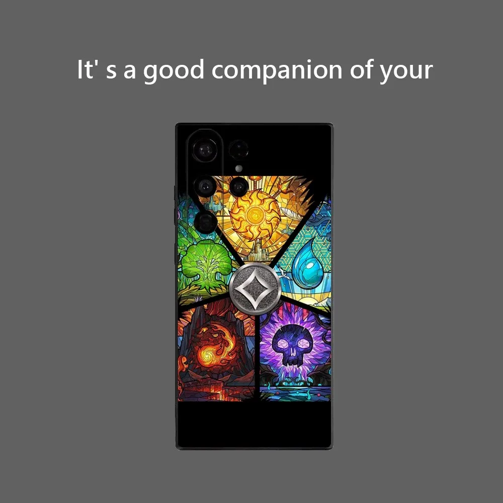 M-Magic The G-Gathering Phone Case For Samsung Galaxy S25 Ultra S22 S23 S24 Ultra S21 S20 5G Protective Soft Silicone TPU Funda