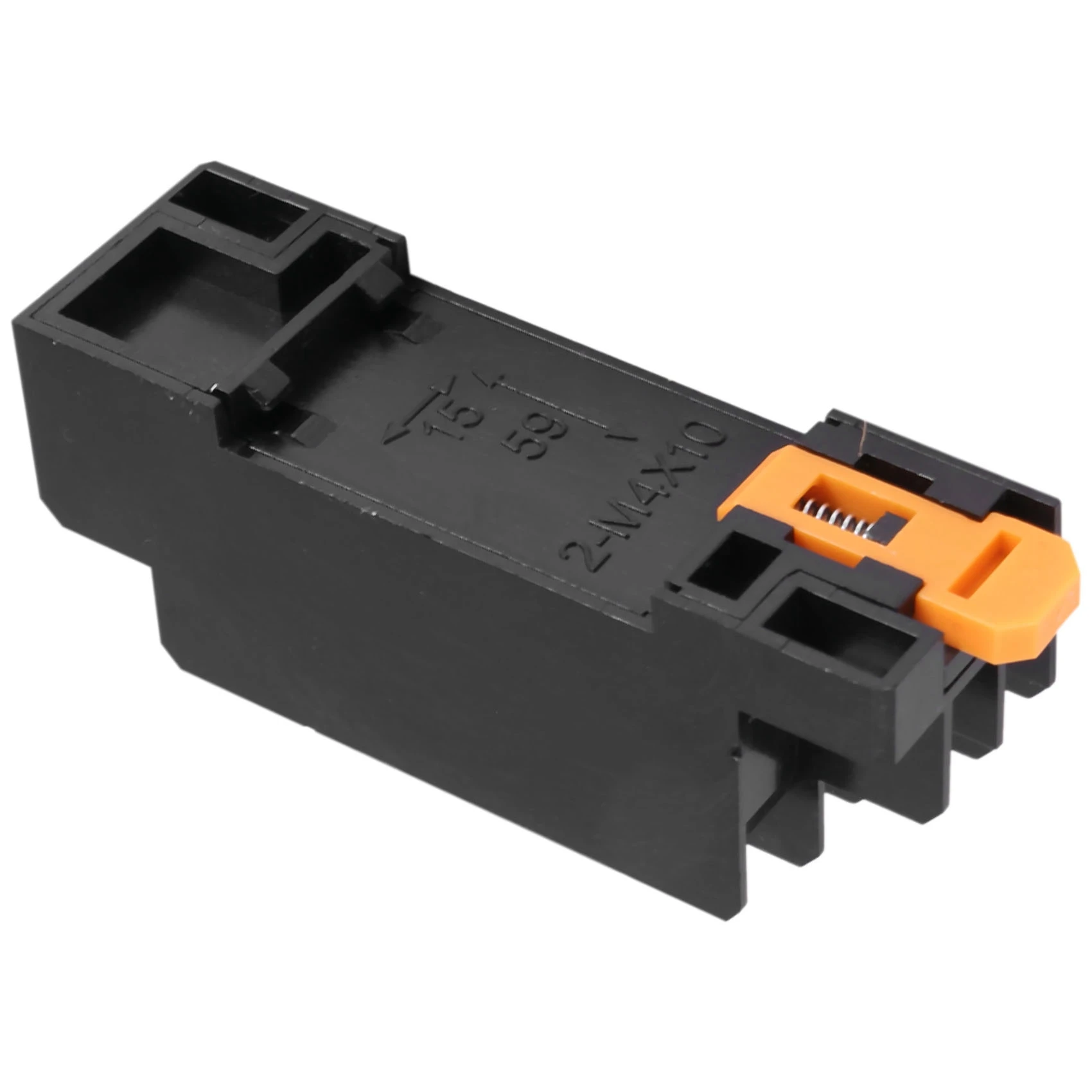 #46E LY2NJ HH62P-L JQX-13F 220V AC Coil DPDT Power Relay 8 Pin w PTF08A Socket,Relay Socket,(Plastic)