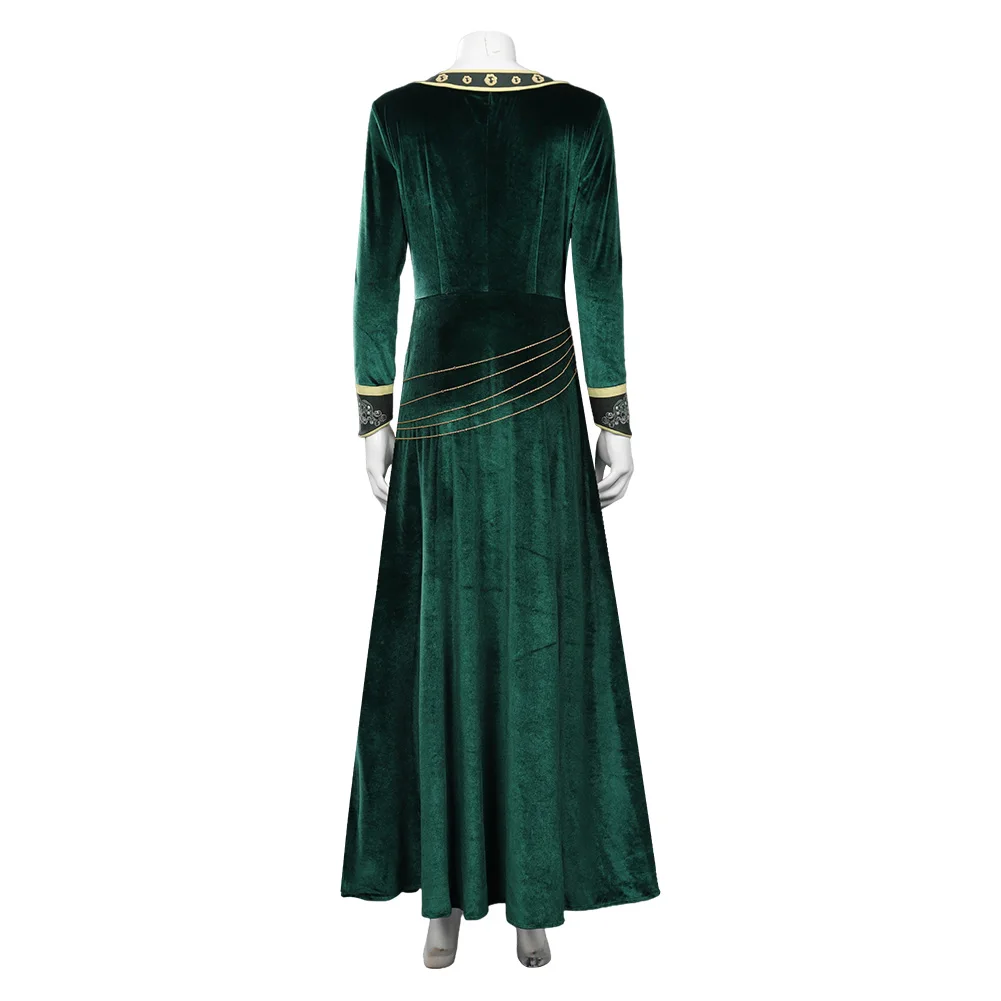 Women Galadriel Cosplay Costume TV Power Season 1 Noldor Lady Fantasia Halloween Carnival Clothes For Female Disguise Role Play