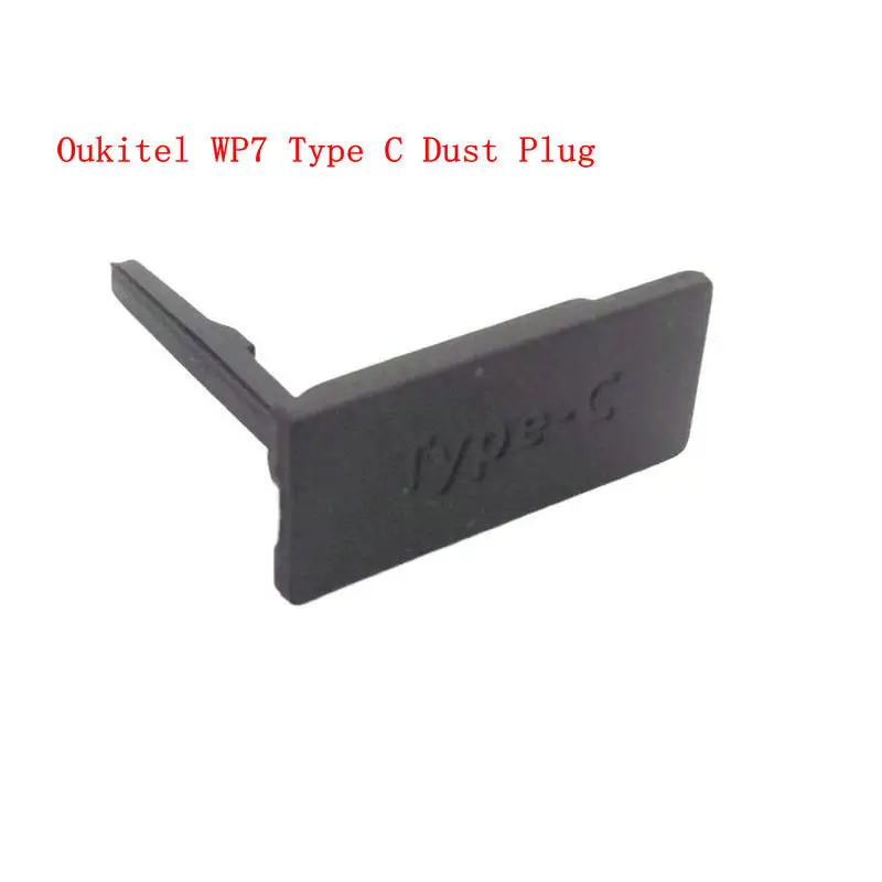 For Oukitel WP7 2SIM TF Card Dust Plug USB Dust Plug Original Type-C Charge Plug Mobile Phone Accessories