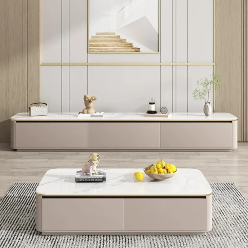 Mueble de Tv de almacenamiento nórdico Para el suelo, mueble de lujo nórdico moderno Para el hogar, Mueble Para Televisor Para Tv