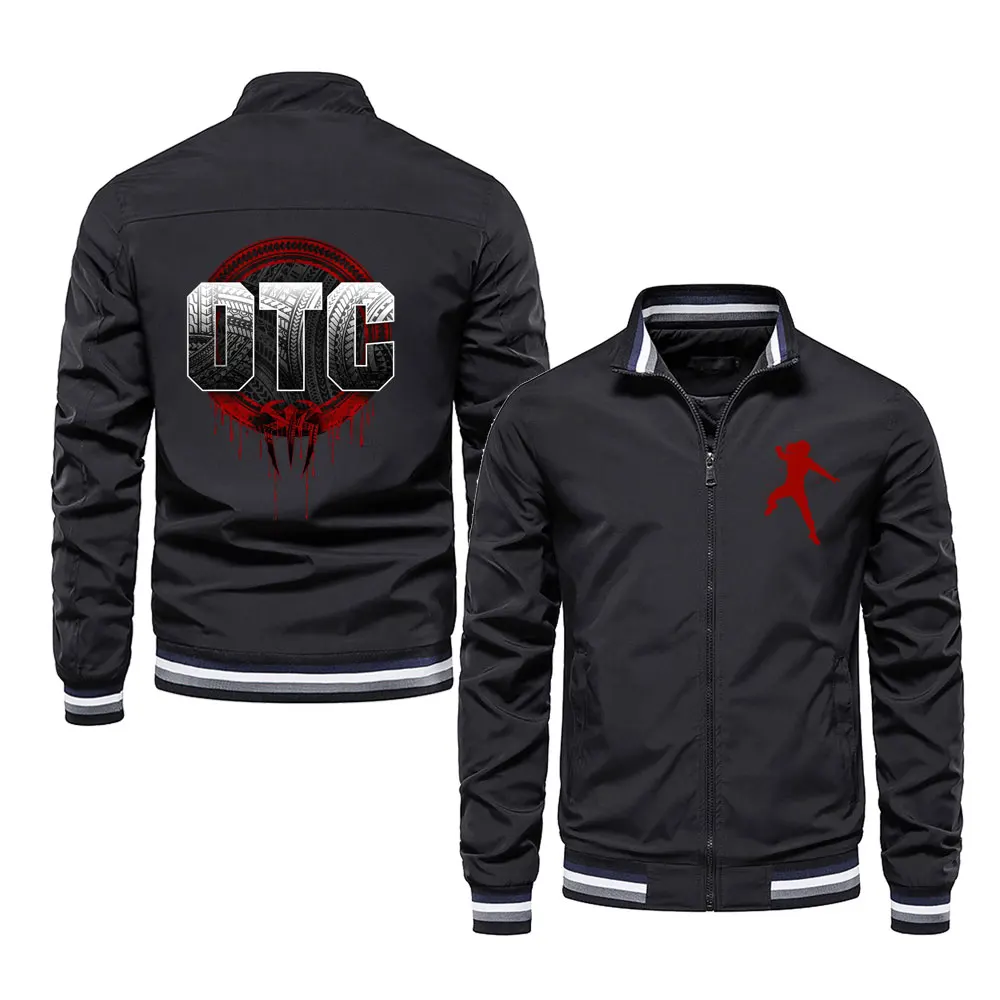 Spring and Autumn Men's Renowned Wrestler Roman Reigns Windproof Jacket Women's Street Cycling Sports Coat