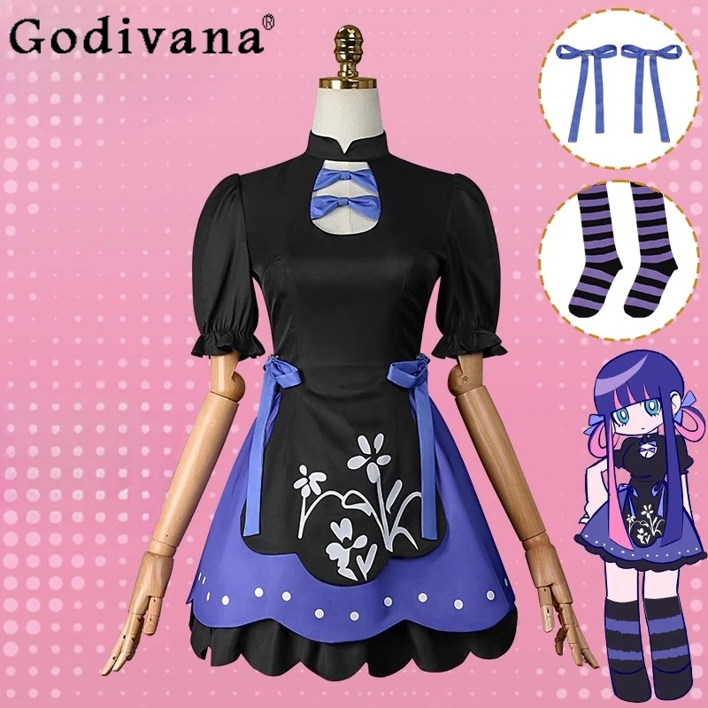 

Suspender Angel Cos Clothing Set Women Socks Party Game Cosplay Skirt Suit Female Two Dimensional Halloween Full Outfits