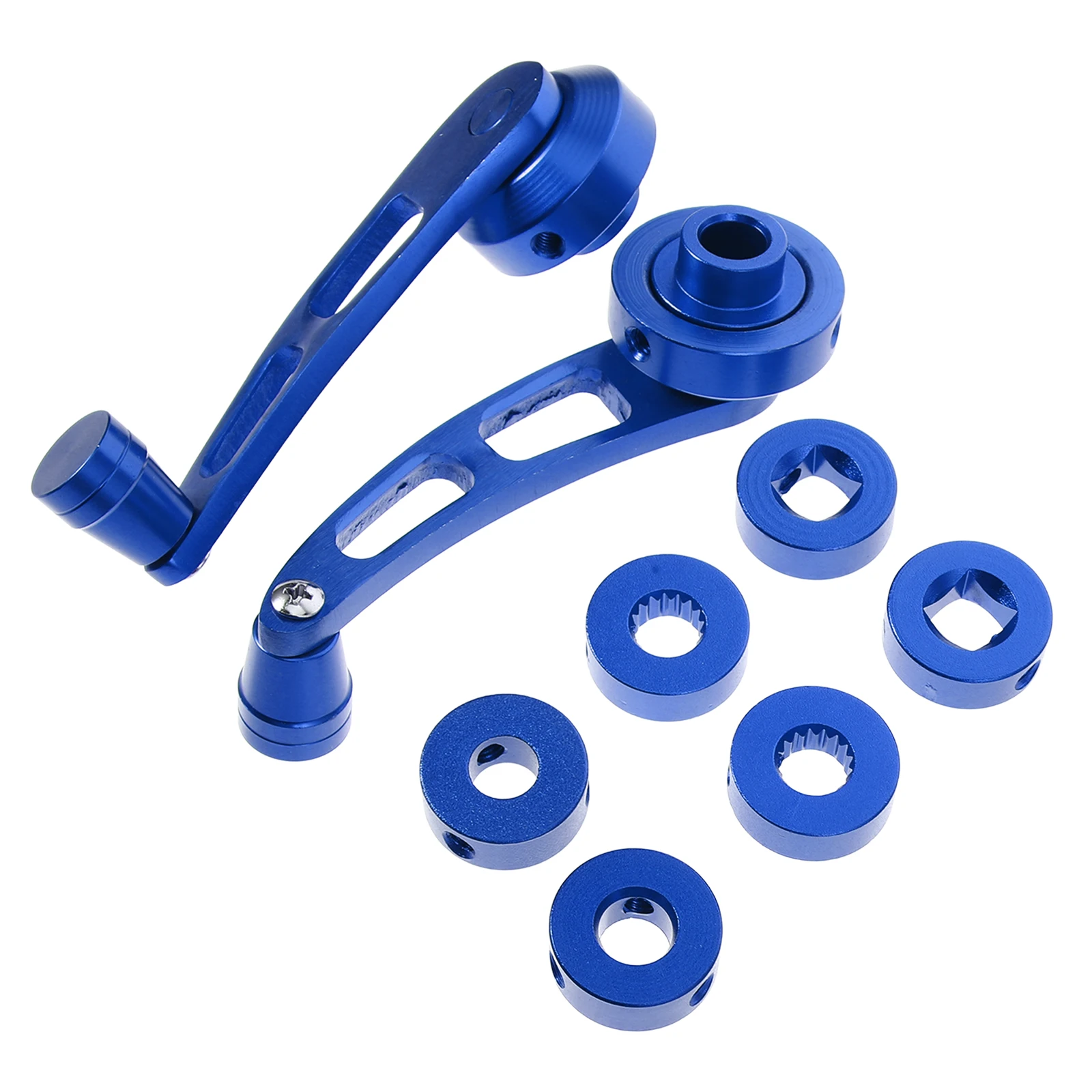 

Car Window Crank H Replacement Winder Lever Manual Aluminum Alloy Auto Interior Accessories Universal Fit Square Design