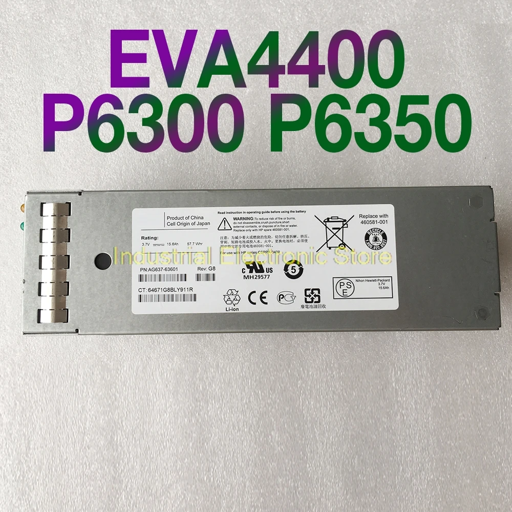 

For HP EVA4400 P6300 P6350 Controller Battery 460581-001 AG637-63601