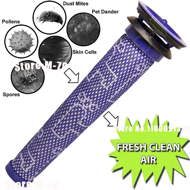 Pre Motor Hepa Filters Replacement for Dyson V6 V7 V8 DC62 DC61 DC58 DC59 DC74 Vacuum Cleaner Filter Parts # 965661-01 Filter