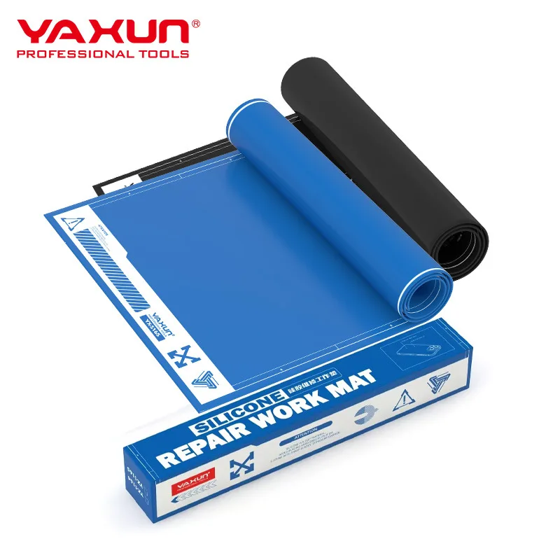 YAXUN Yaxun, anti-static and high temperature resistant silicone repair mat, non-slip table mat 60 × 35cm view 4