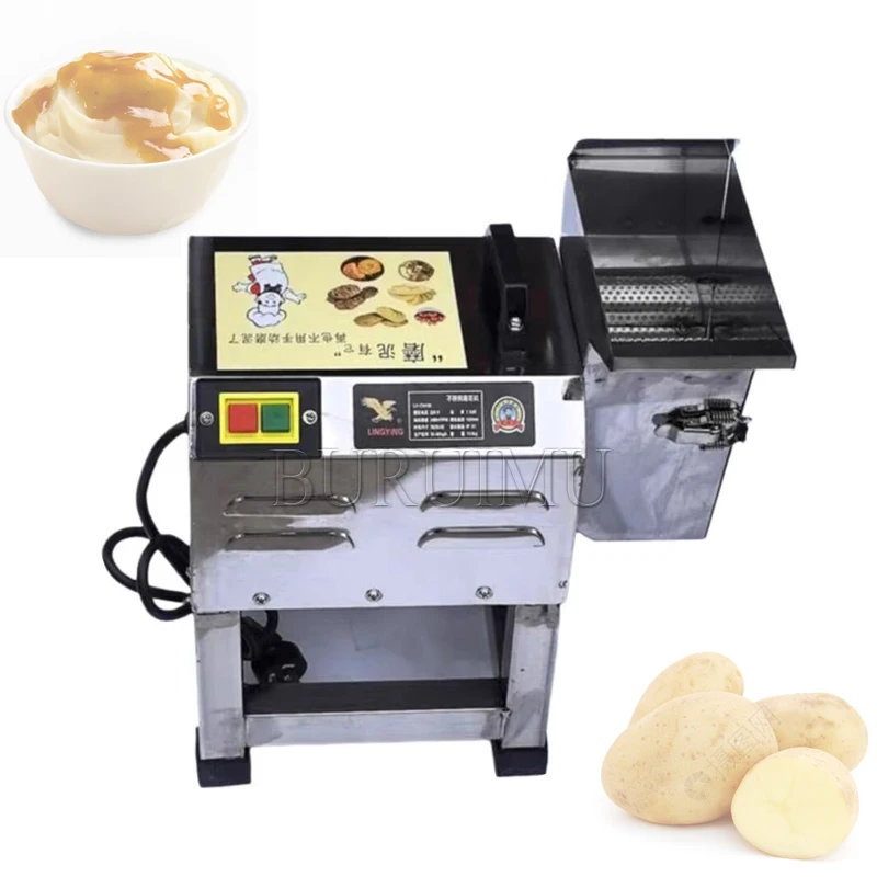 Elektrische Gemberpuree Making Machine Slijpen Knoflook Machine Aardappel Groente Stamper Machine