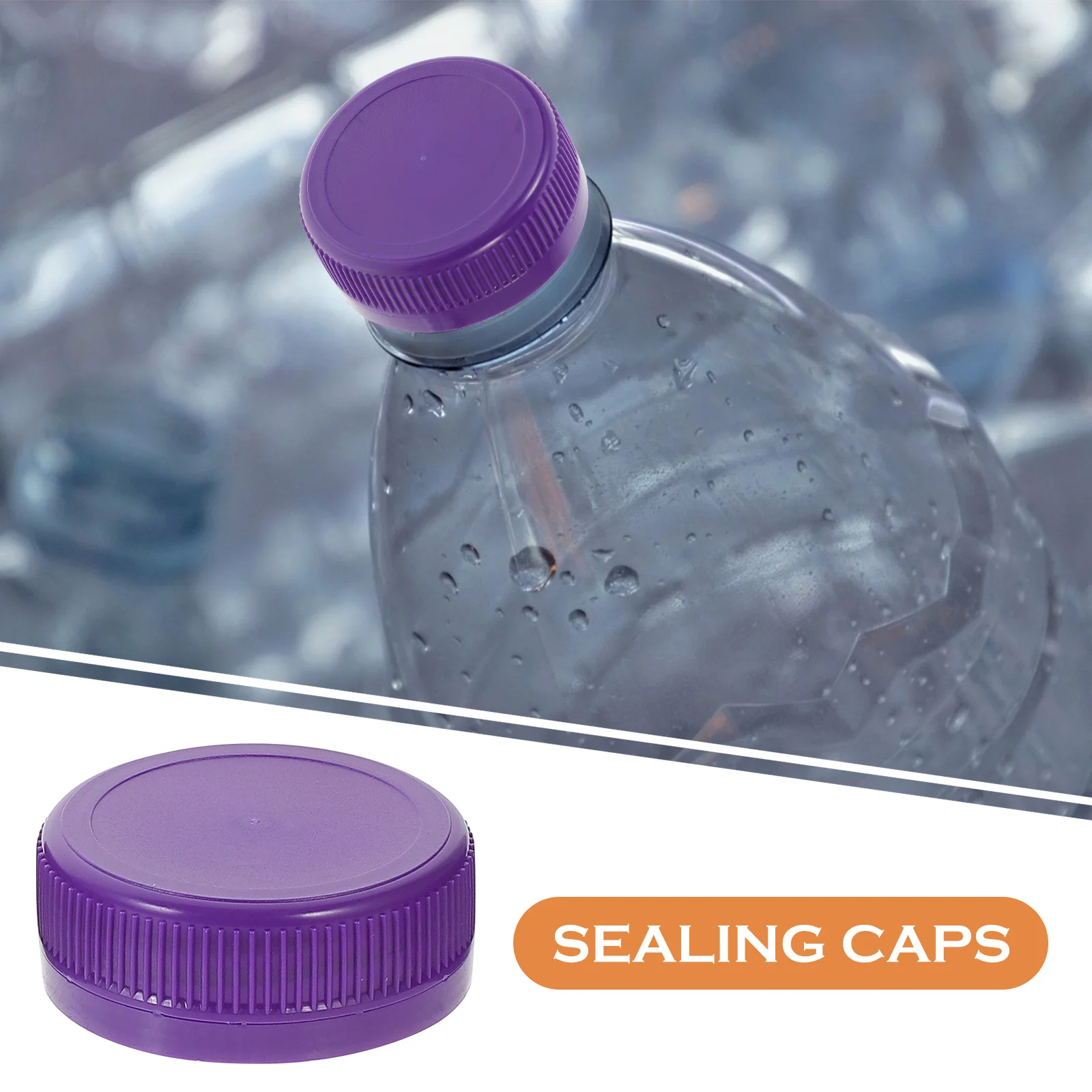 

100pcs Plastic Bottle Caps Reusable Colored Lids For Diy Crafts Handcraft Educational Materials Bottle Sealing Caps