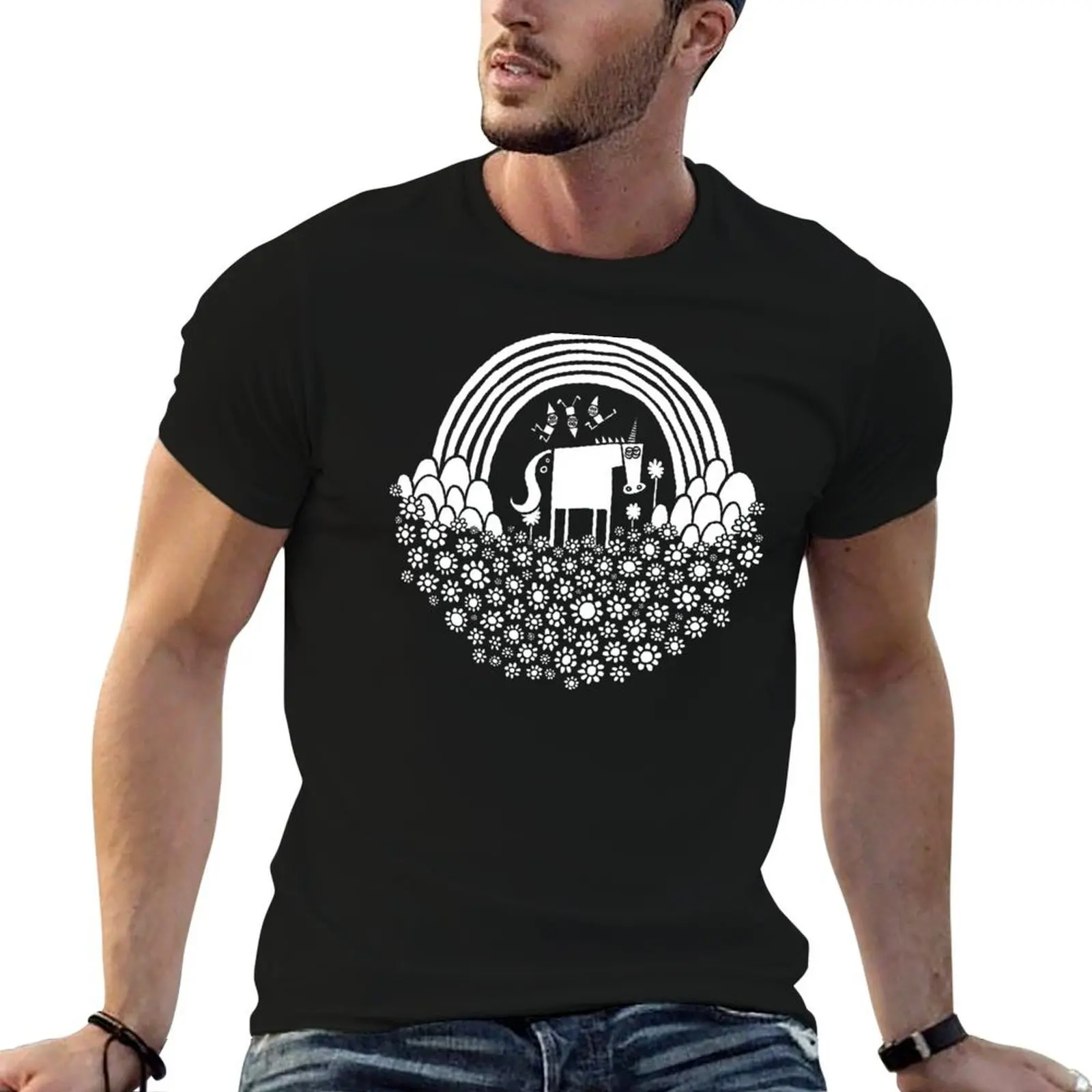 Magic Super Fun Time Land T-Shirt man t shirt designer man t shirt heavy cotton t shirts for man slim fit T-shirt
