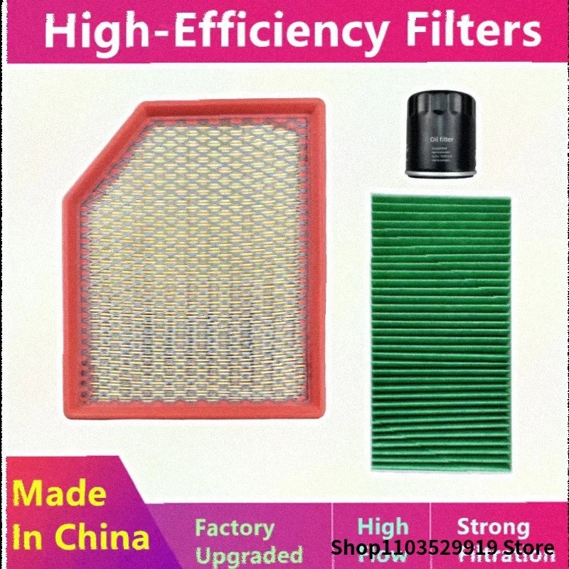 3pcs/For Changan Alsvin V7(B211) 1.6l/V5 1.5l/Oil Filter, Air Filter, Cabin Air Filter/Auto Parts