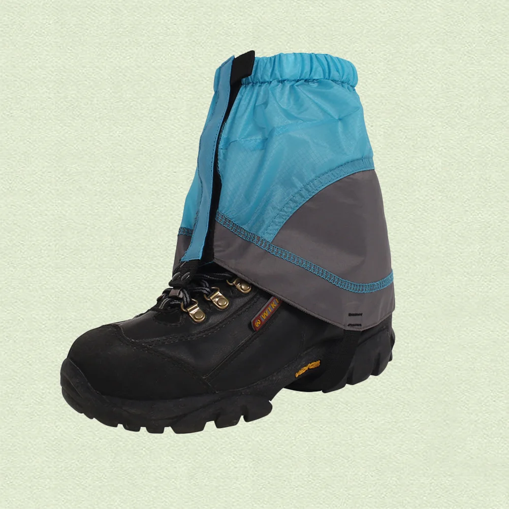 1 Paar wasserdichte Knöchelgamaschen, leichte Halbschuhüberzüge für Wandern, Spazierengehen, Rucksackreisen, Outdoor-Söckengamaschen