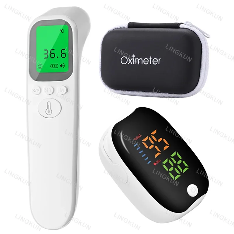 Mini Handheld Medical Digital Infrared Thermometer Baby Adult Non-contact Forehead Thermometer Quick Fever Temperature Measureme