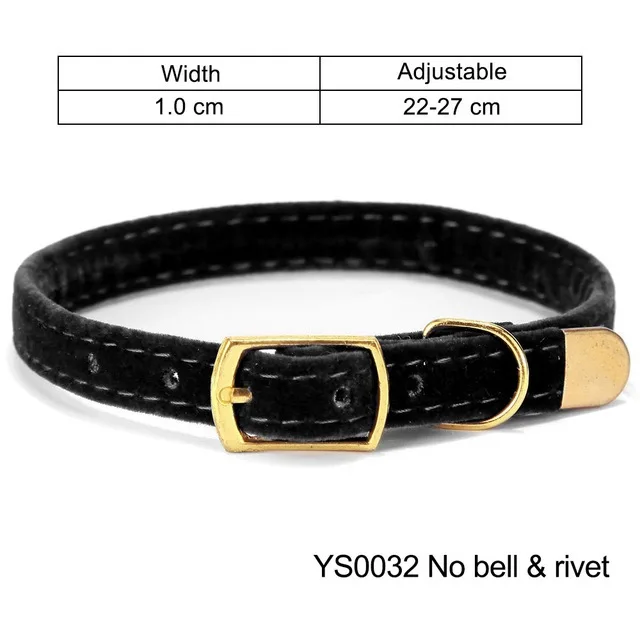 Cat Collar with Bell Safety Cat Collars Puppy Dog Adjustable Collar for Cats Small Dogs Kittens Pet Collar Chihuahua Products