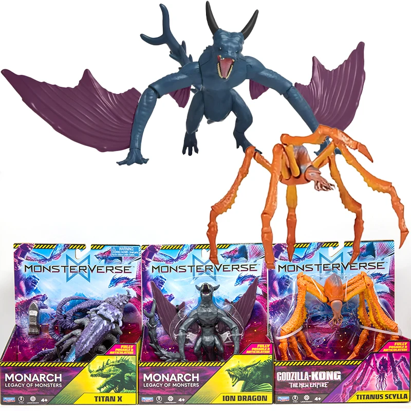 プレイメイツ-2026-ゴリラ-vs-キングコング-シリヤ-オリジナル-モンスターフィギュア-イオンドラゴン-titan-x-可動式モデル-コレクション玩具