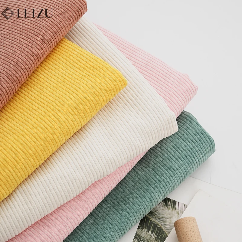 0.5/1/2 Yard Corduroy Fabric Solid Color Stripe Spring Autumn Handmade Making Doll Suit Jacket,Sofa Cover, Pillowcase, Clothing