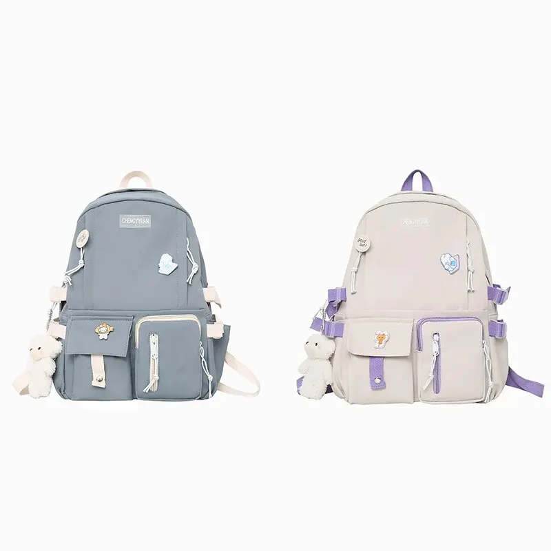 New Fashion Cute Girl Backpack Campus Fresh