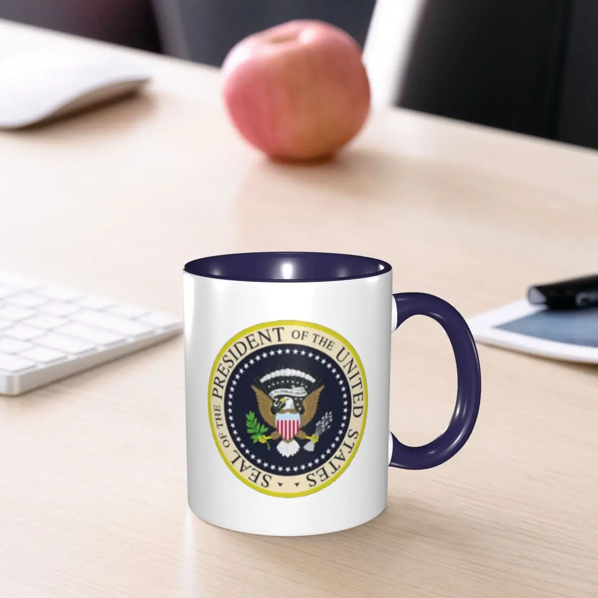Seal Of The President Of The United States Mug Funny Ceramic Coffee Cups Tea Mugs Milk Cup Drinkware Gifts for Friends