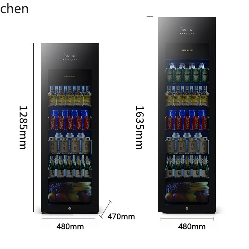 HXL Теплый ледяной бар, винный шкаф, бытовой холодильный шкаф для гостиной, холодильник для замороженных напитков, шкаф для хранения