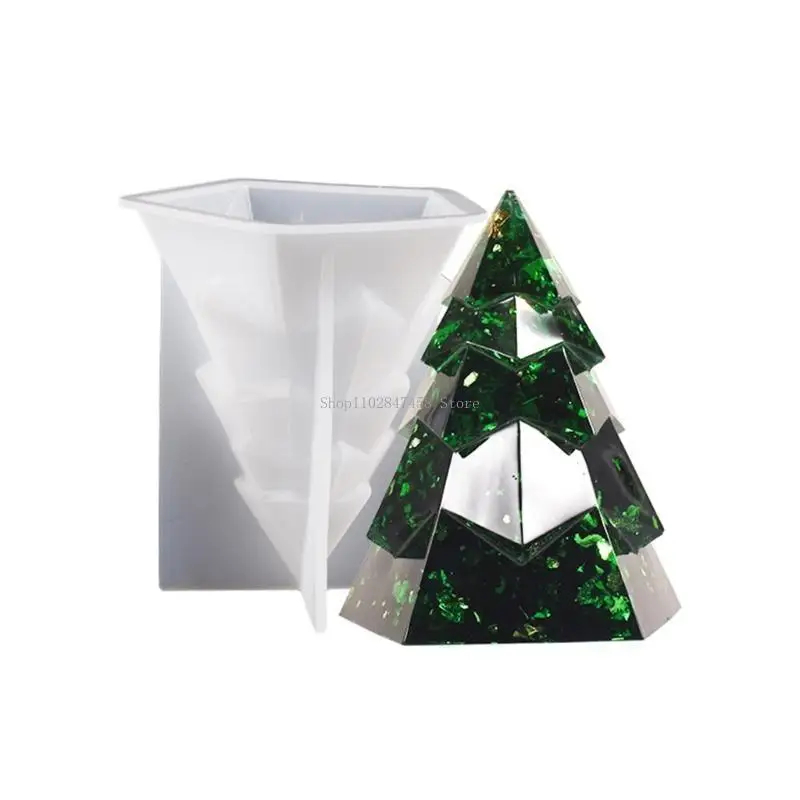 Рождественская-елка-Силиконовая-плесени-прочные-ароматизированные-свеча