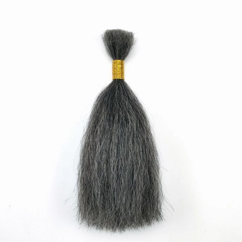 Loose washed yak hair TV makeup beard hair crochet yak hair rhino tail hair real animal hair materials